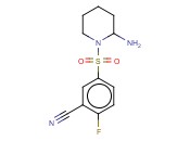 5-[(2-AMINOPIPERIDIN-1-YL)SULFONYL]-<span class='lighter'>2-FLUOROBENZONITRILE</span>