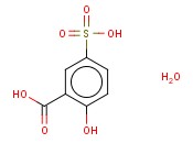 5-磺<span class='lighter'>基</span><span class='lighter'>水杨酸</span>水合物