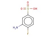 3-<span class='lighter'>氨基</span>-4-fluorobenzenesulfonic<span class='lighter'>酸</span>