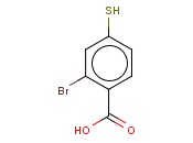 2-溴-4-<span class='lighter'>巯基</span>苯甲酸