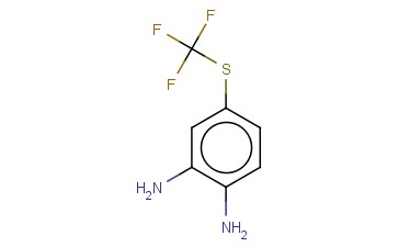 <span class='lighter'>4-TRIFLUOROMETHYLTHIOBENZENE-1,2-DIAMINE</span>