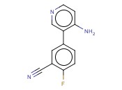 5-(4-AMINOPYRIDIN-3-YL)-<span class='lighter'>2-FLUOROBENZONITRILE</span>