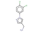 4-(<span class='lighter'>氨基</span>甲基)-1-(3,4-二氯苯基)<span class='lighter'>吡唑</span>