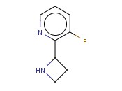 2-(AZETIDIN-2-YL)-<span class='lighter'>3-FLUOROPYRIDINE</span>