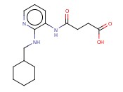 3-((2-[(CYCLOHEXYLMETHYL)AMINO]PYRIDIN-3-YL)CARBAMOYL)PROPANOIC ACID