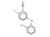 5-[(3-AMINOPYRIDIN-2-YL)AMINO]-<span class='lighter'>2-FLUOROBENZONITRILE</span>