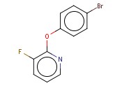 2-(4-BROMOPHENOXY)-<span class='lighter'>3-FLUOROPYRIDINE</span>