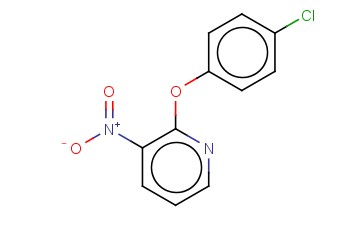 2-(4-CHLOROPHENOXY)-3-NITROPYRIDINE
