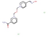 3-CARBAMOYL-4'-FORMYL-1,1-(OXYDIMETHYLENE)DIPYRIDINIUM DICHLORIDE 4'-OXIME