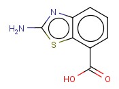 2-<span class='lighter'>AMINO</span>BENZO[D]THIAZOLE-7-<span class='lighter'>CARBOXYLIC</span> ACID