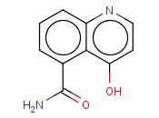 4-<span class='lighter'>HYDROXYQUINOLINE</span>-5-CARBOXAMIDE