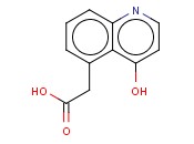 4-<span class='lighter'>HYDROXYQUINOLINE</span>-5-ACETIC ACID