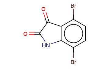 4,7-DIBROMO-2,3-DIHYDRO-1H-INDOLE-2,3-DIONE
