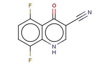 <span class='lighter'>5,8-DIFLUORO-4-OXO-1,4-DIHYDROQUINOLINE-3-CARBONITRILE</span>