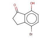 4-溴-2,3-二氢-7-羟基-1H-<span class='lighter'>茚</span>-1-<span class='lighter'>酮</span>
