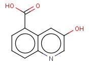3-<span class='lighter'>HYDROXYQUINOLINE</span>-5-CARBOXYLIC ACID