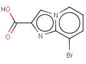 8-BROMOIMIDAZO[<span class='lighter'>1,2-A</span>]PYRIDINE-2-CARBOXYLIC ACID