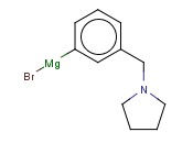 溴化3-[(1-<span class='lighter'>吡咯烷</span>并)甲基]苯基镁