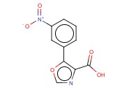 5-(3-<span class='lighter'>硝基苯</span>基)噁唑-4-羧酸