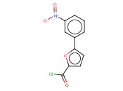 5-(3-硝基<span class='lighter'>苯</span>)呋喃-2-碳<span class='lighter'>酰</span><span class='lighter'>氯</span>