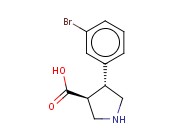 (3S,4R)-4-(3-<span class='lighter'>溴</span>苯基)吡咯<span class='lighter'>烷</span>-3-羧酸