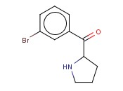 2-[(<span class='lighter'>3-BROMOPHENYL</span>)CARBONYL]PYRROLIDINE