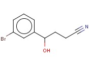 4-(<span class='lighter'>3-BROMOPHENYL</span>)-4-HYDROXYBUTANENITRILE