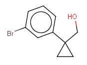 1-(3-溴苯基)环<span class='lighter'>丙基</span><span class='lighter'>甲醇</span>