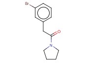 2-(3-<span class='lighter'>溴</span>苯基)-1-(吡咯<span class='lighter'>烷</span>-1-基)乙酮
