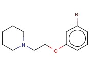 1-(2-(3-<span class='lighter'>溴</span><span class='lighter'>苯</span>氧基)-<span class='lighter'>乙基</span>)哌啶