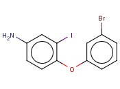 4-(3-BROMOPHENOXY)-<span class='lighter'>3-IODOANILINE</span>