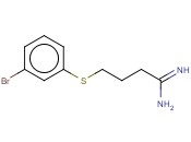 4-[(<span class='lighter'>3-BROMOPHENYL</span>)SULFANYL]BUTANIMIDAMIDE
