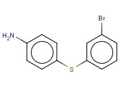 4-[(<span class='lighter'>3-BROMOPHENYL</span>)SULFANYL]ANILINE