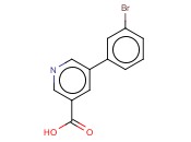 5-(3-<span class='lighter'>BROMOPHENYL</span>)PYRIDINE-3-CARBOXYLIC ACID