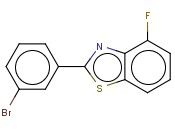 2-(<span class='lighter'>3-BROMOPHENYL</span>)-4-FLUOROBENZOTHIAZOLE