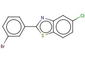 2-(<span class='lighter'>3-BROMOPHENYL</span>)-5-CHLOROBENZOTHIAZOLE