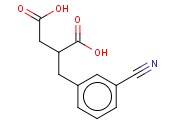 2-(3-CYANO-BENZYL)-<span class='lighter'>SUCCINIC</span> ACID