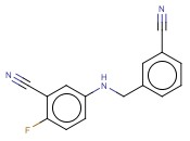 5-([(3-CYANOPHENYL)METHYL]AMINO)-<span class='lighter'>2-FLUOROBENZONITRILE</span>