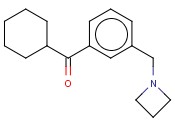 3-(AZETIDINOMETHYL)PHENYL CYCLOHEXYL KETONE