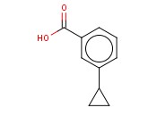 3-<span class='lighter'>环</span><span class='lighter'>丙基</span>苯甲酸
