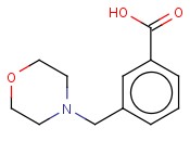 3-<span class='lighter'>吗</span><span class='lighter'>啉</span>-4-基<span class='lighter'>甲基</span>苯甲酸