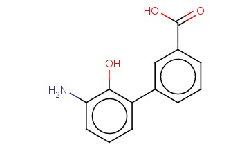 3'-<span class='lighter'>AMINO-2</span>'-<span class='lighter'>HYDROXY-BIPHENYL-3-CARBOXYLIC</span> ACID