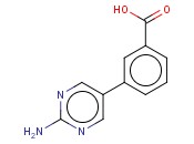 3-(2-<span class='lighter'>氨基</span><span class='lighter'>嘧啶</span>-5-基)苯甲酸