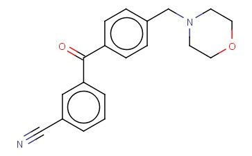 <span class='lighter'>3-CYANO-4</span>'-<span class='lighter'>MORPHOLINOMETHYL</span> <span class='lighter'>BENZOPHENONE</span>