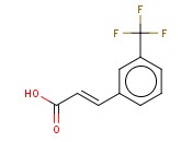 3-(<span class='lighter'>三</span><span class='lighter'>氟</span><span class='lighter'>甲基</span>)肉桂酸