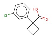 1-(3-<span class='lighter'>CHLOROPHENYL</span>)CYCLOBUTANECARBOXYLIC ACID