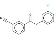 3-[2-(3-<span class='lighter'>氯苯</span>基)-乙酰基]苯<span class='lighter'>甲</span><span class='lighter'>腈</span>
