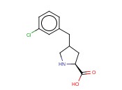 4-[(3-<span class='lighter'>CHLOROPHENYL</span>)METHYL]-L-PROLINE