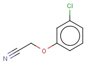 3-氯苯氧基<span class='lighter'>乙</span><span class='lighter'>腈</span>