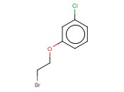 1-(2-<span class='lighter'>溴</span><span class='lighter'>乙</span>氧基)-3-氯苯